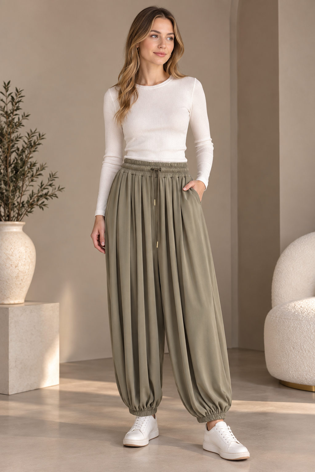 Mila Şalvar Pantolon